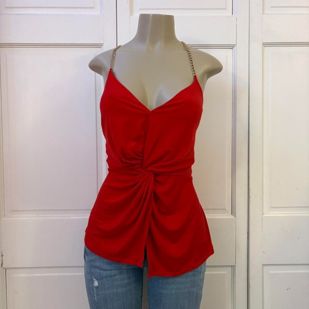 Mcbling Venus Chain V-Neck Tank